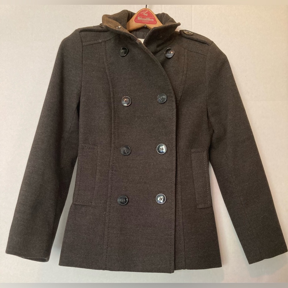 H&M 🟣 EUC Size 4 Peacoat